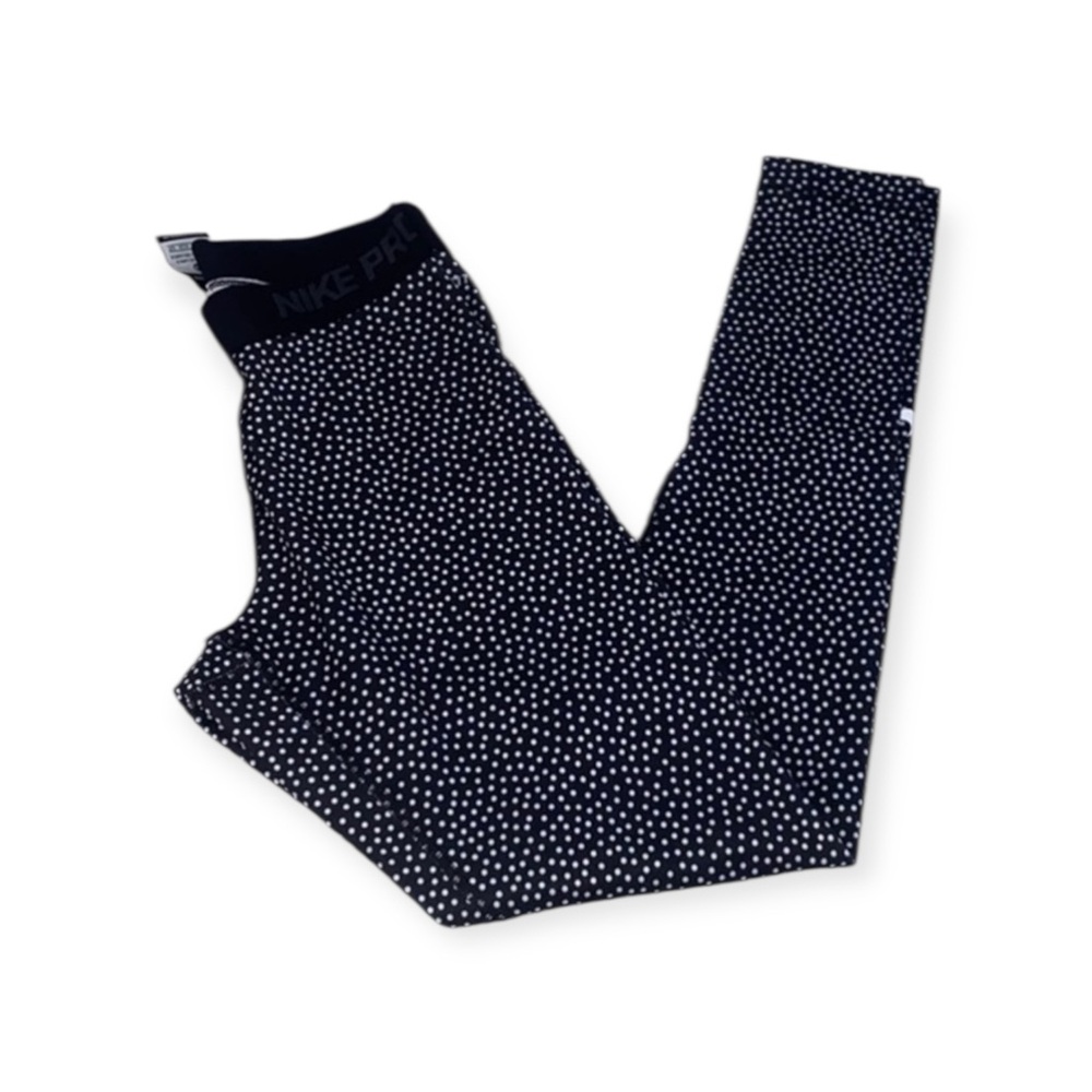 Nike women’s XS pro combat polka dot leggings - Picture 1 of 9